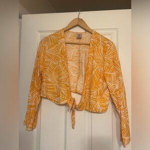 Shade and shore orange shirt